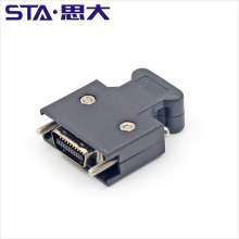 20Pin 0.050inch 1.27mm MDR Wire mount Male Plug SCSI Connector SCSI 20pin MDR female to female MDR cable assembly SCSI cable 20
